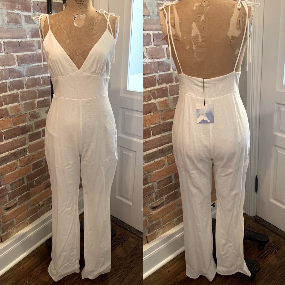 Majorelle Desert White Jumpsuit